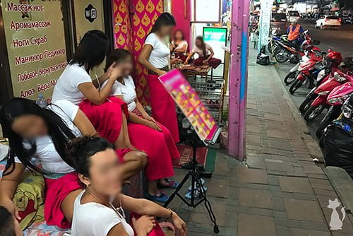 Thailand ladyboy massage