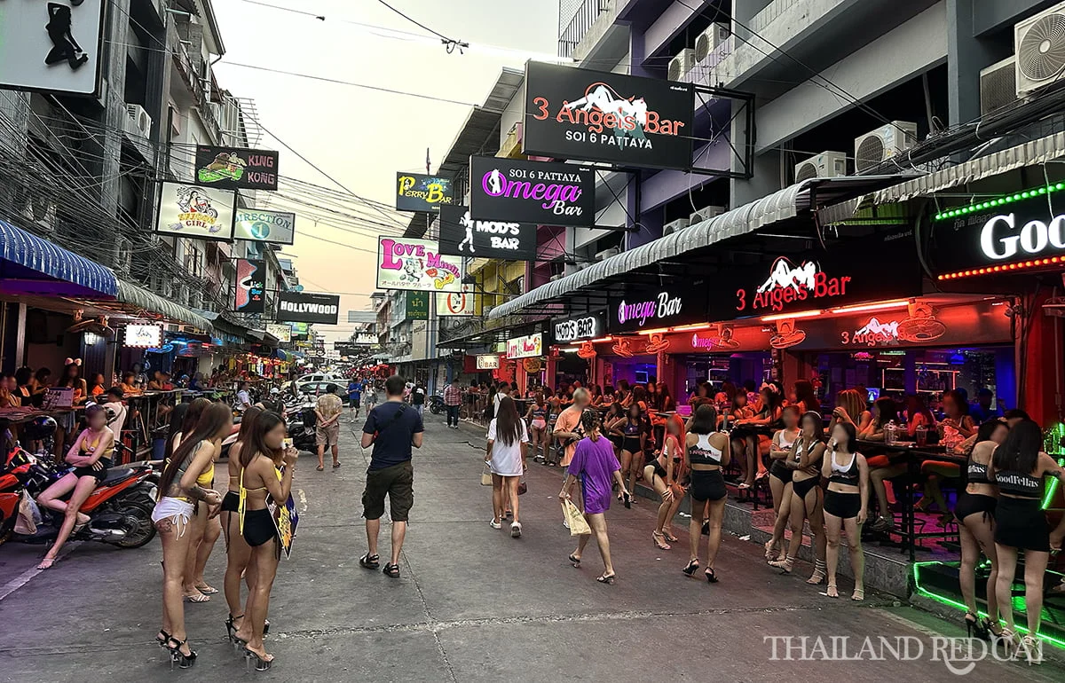 Pattaya Brothels - The Sex Bars of Soi 6 | Thailand Redcat